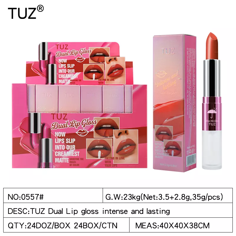 0557 Lip Stick & Resistance Lip Gloss